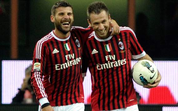 Nocerino & Cassano - Milan-Parma - Serie A (Getty Images)