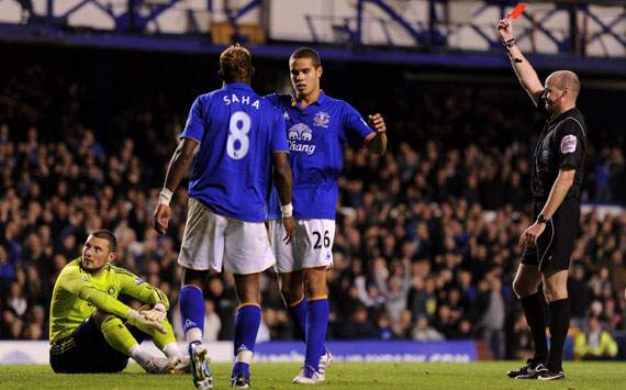 Carling Cup,Ross Turnbull,Lee Mason,Everton v Chelsea