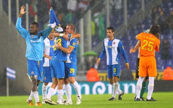 Espanyol celebra su victoria ante Betis (RCD Espanyol)