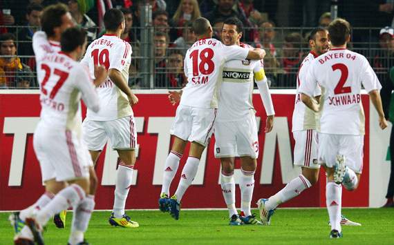SC Freiburg vs. Bayer Leverkusen, Sidney Sam & Michael Ballack