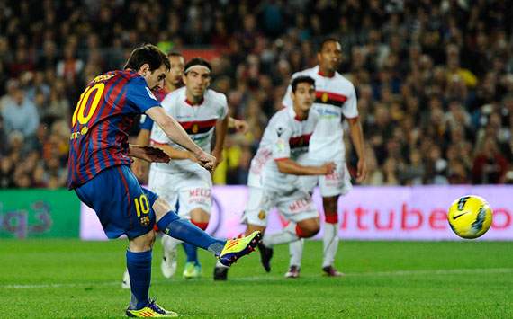 Liga BBVA: Barcelona-Mallorca: Lionel Messi