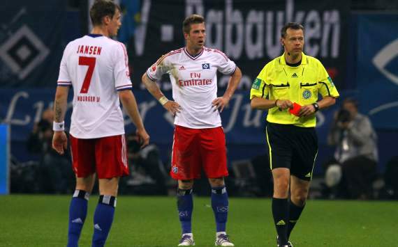 Die Rote Karte schockte den HSV früh