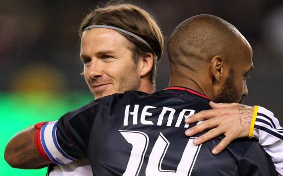 Thierry Henry, New York Red Bulls; David Beckham, LA Galaxy; MLS