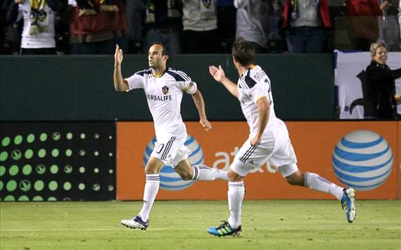 Landon Donovan and Todd Dunivant - LA Galaxy vs. Real Salt Lake