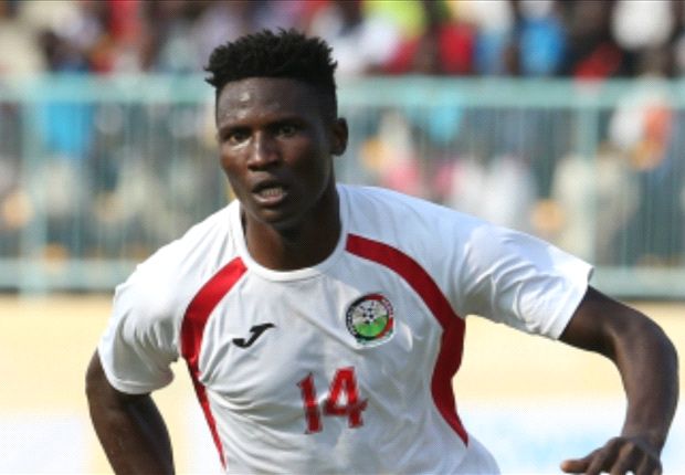 Gor Mahian striker Michael Olunga started in defeat to Ethiopia on Sunday