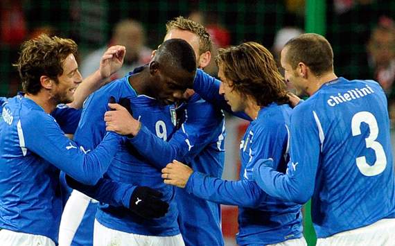 Italy celebrating against Poland (Getty Images)