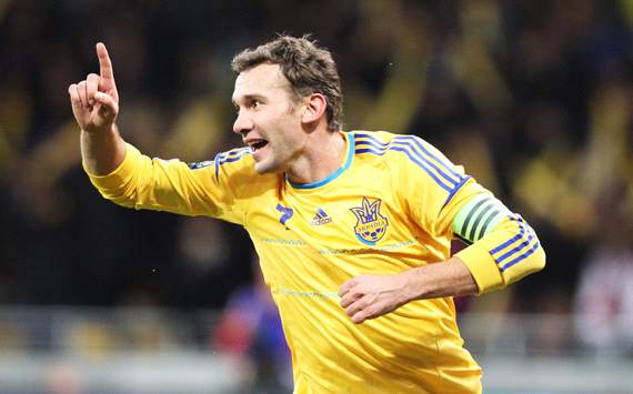 Ukraine vs. Germany, Andriy Shevchenko