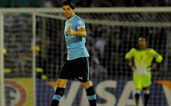 Eliminatorias: Luis Suarez en Uruguay vs Chile