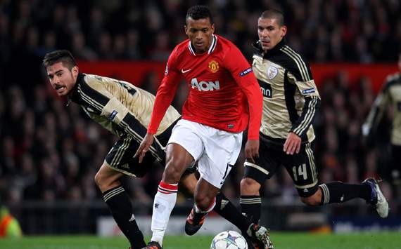 CL - Manchester United FC v SL Benfica, Nani
