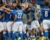 Italy U21 players celebrating UEFA U21 Championship 180615