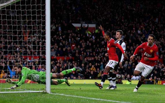 EPL, Javier Hernandez; Tim Krul ,Manchester United v Newcastle United