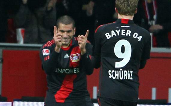 Bayer 04 Leverkusen v 1899 Hoffenheim - Bundesliga, Andre Schuerrle; Eren Derdiyok