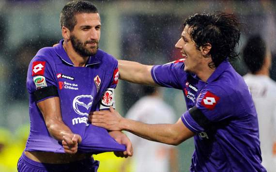 Gamberini & Jovetic - Fiorentina (Getty Images)