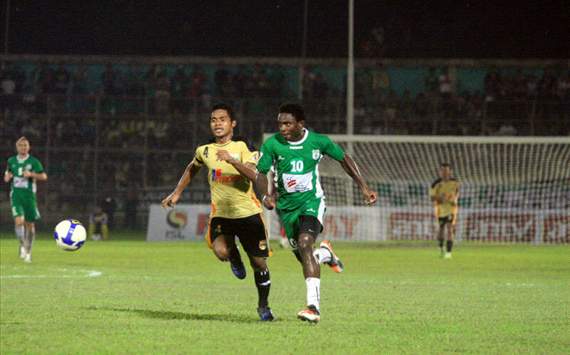 Psms Medan vs. Mitra Kukar - ISL 2011/12 (GOAL.com/Nina Rialita)