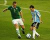 Richard Dunne, Lionel Messi Ireland - Argentina