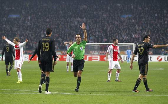 Ajax-Real Madrid: referee Manuel Jorge Neves Moreira de Sousa