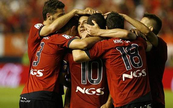 La Liga BBVA : Osasuna - Villarreal