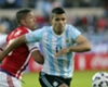 Sergio Aguero Argentina Paraguay Copa America Chile 13062015