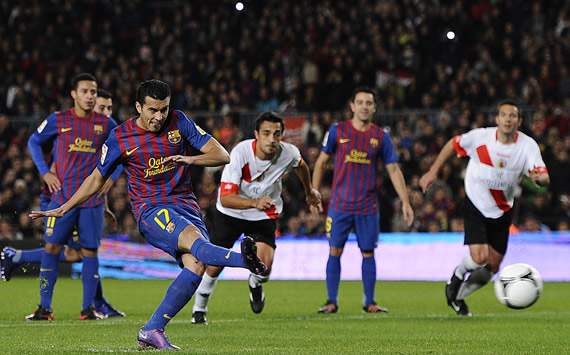 Copa del Rey: Barcelona-L'Hospitalet: Pedro Rodriguez