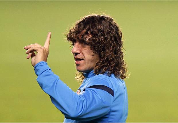 ESP, Barça - Puyol reprend l'entrainement