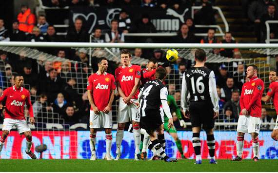 EPL: Yohan Cabaye, Newcastle United v Manchester United
