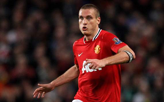 EPL: Nemanja Vidic, Manchester United v Newcastle United