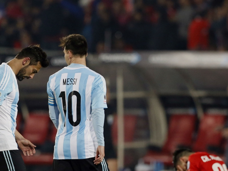 Messi's Argentina trophy will come at some point - Lavezzi