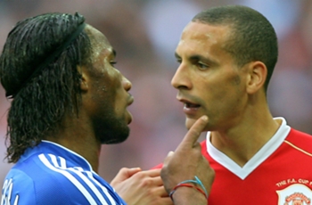 Didier Drogba Chelsea; Rio Ferdinand Manchester United