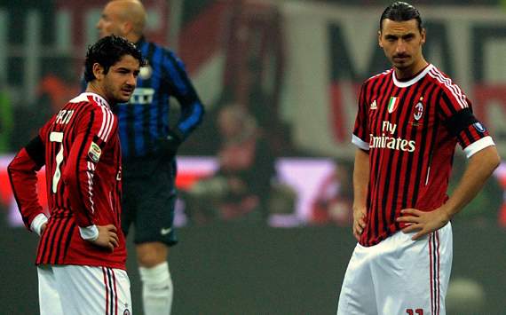 Pato & Ibrahimovic - Milan (Getty Images)