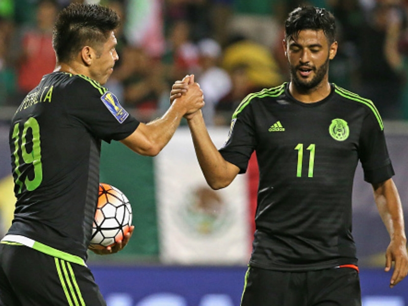 Mexico 6-0 Cuba: Peralta hat-trick catapults Herrera's men into form