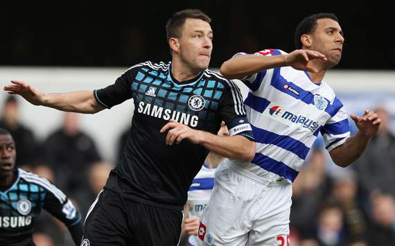FA Cup - QPR vs Chelsea, John Terry & Anton Ferdinand
