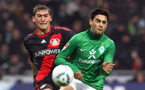 SV Werder Bremen - Bayer 04 Leverkusen, Mehmet Ekici & Stefan Reinartz
