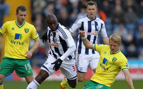 FA Cup,Marc Antoine Fortune,West Bromwich Albion v Norwich City