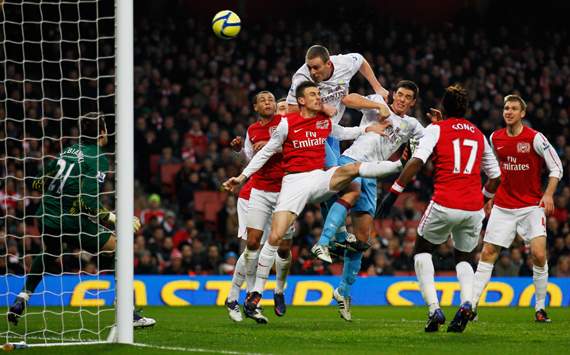 FA Cup ,Richard Dunne,Arsenal v Aston Villa