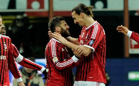 Ibrahimovic e Nocerino, Milan-Cagliari (Serie A)