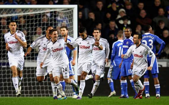 EPL - Swansea City v Chelsea, Scott Sinclair