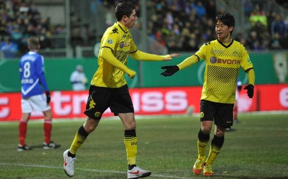 Dortmund jubelt in Kiel