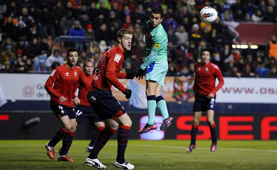 Pedro, Osasuna, Barcelona