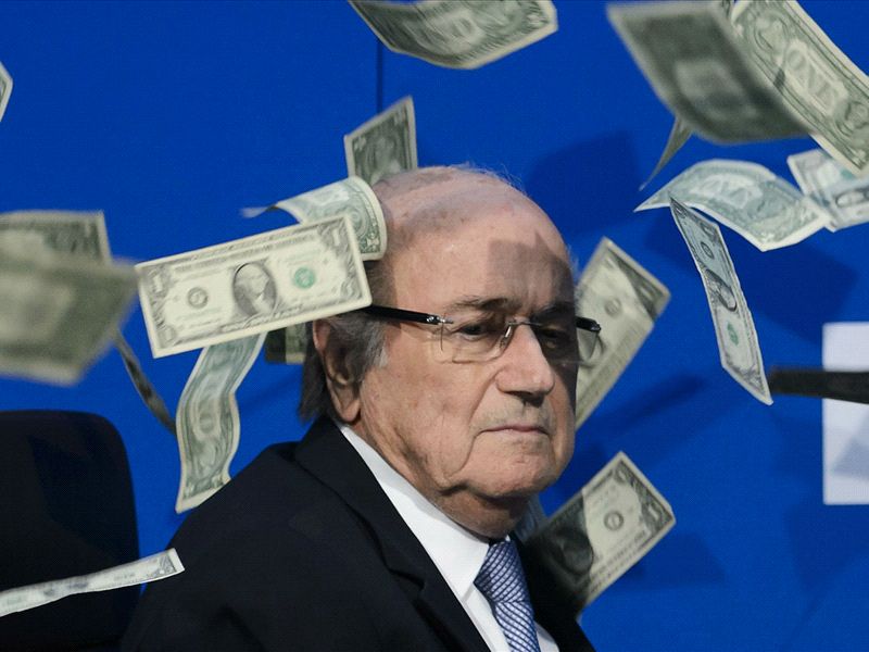 Blatter named football's most controversial figure of 2015 by Goal readers