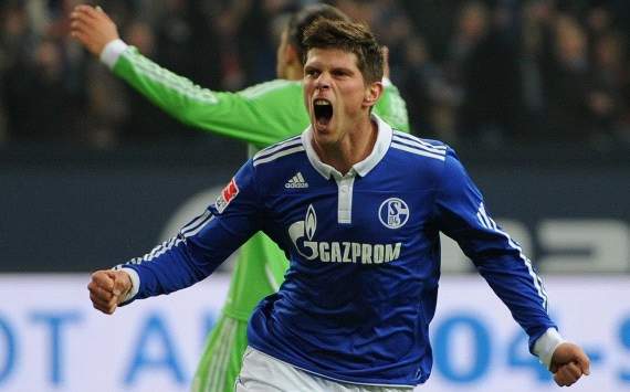 German Bundesliga: FC Schalke 04 - VfL Wolfsburg, Klaas-Jan Huntelaar
