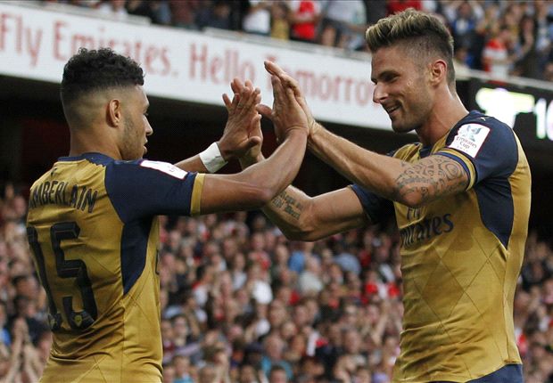 Arsenal 6-0 Lyon: Ozil & Ramsey star for impressive Gunners