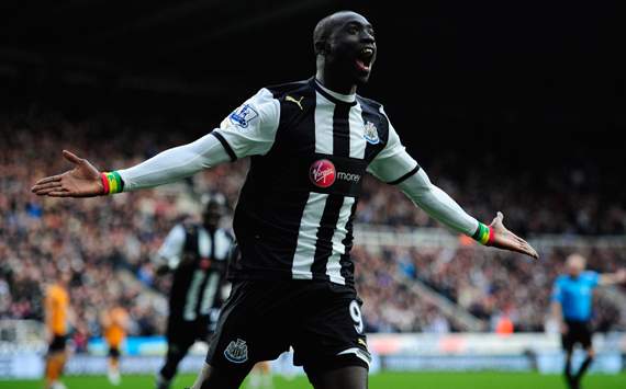 EPL - Newcastle United vs Wolverhampton, Papiss Cisse