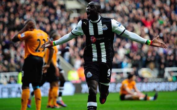 EPL, Papiss Cisse, Newcastle United Vs Wolverhampton Wanderers