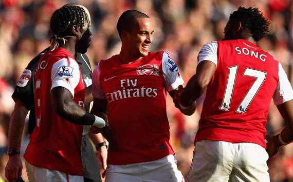 EPL - Arsenal vs Tottenham Hotspur, Theo Walcott