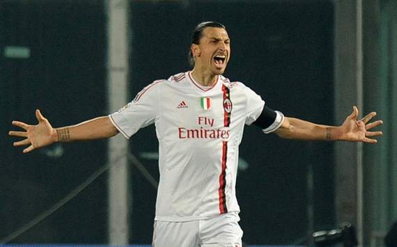 Zlatan Ibrahimovic - Palermo-Milan (Getty Images)