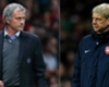 Liefern sich schon seit geraumer Zeit Wortgefechte: Jose Mourinho (re.) und Arsene Wenger