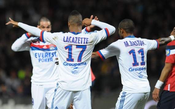 Ligue 1 : Alexandre Lacazette & Michel Bastos & Lisandro Lopez (Olympique Lyonnais vs Lille OSC)