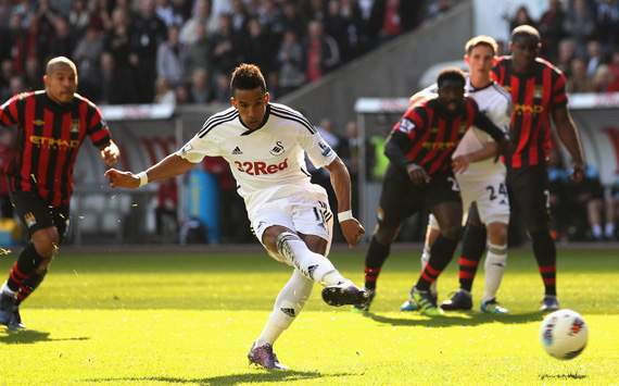 EPL,Scott Sinclair,Swansea City v Manchester City