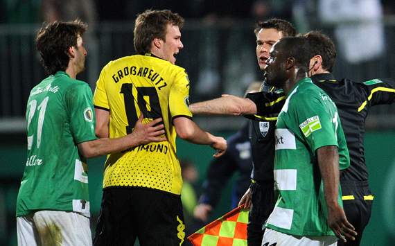 SpVgg Greuther Fürth - Borussia Dortmund, Kevin Großkreutz & Gerald Asamoah