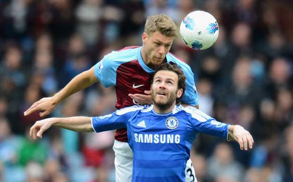 EPL,Nathan Baker,Juan Mata,Aston Villa v Chelsea